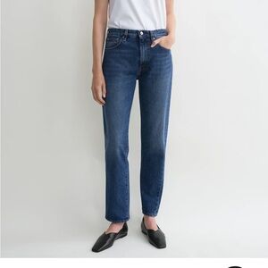 NWT Toteme Twisted seam denim washed blue
